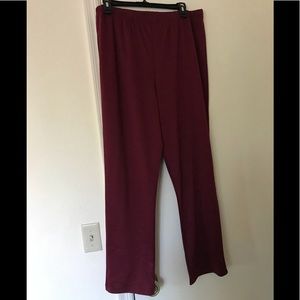 Burgundy Pants